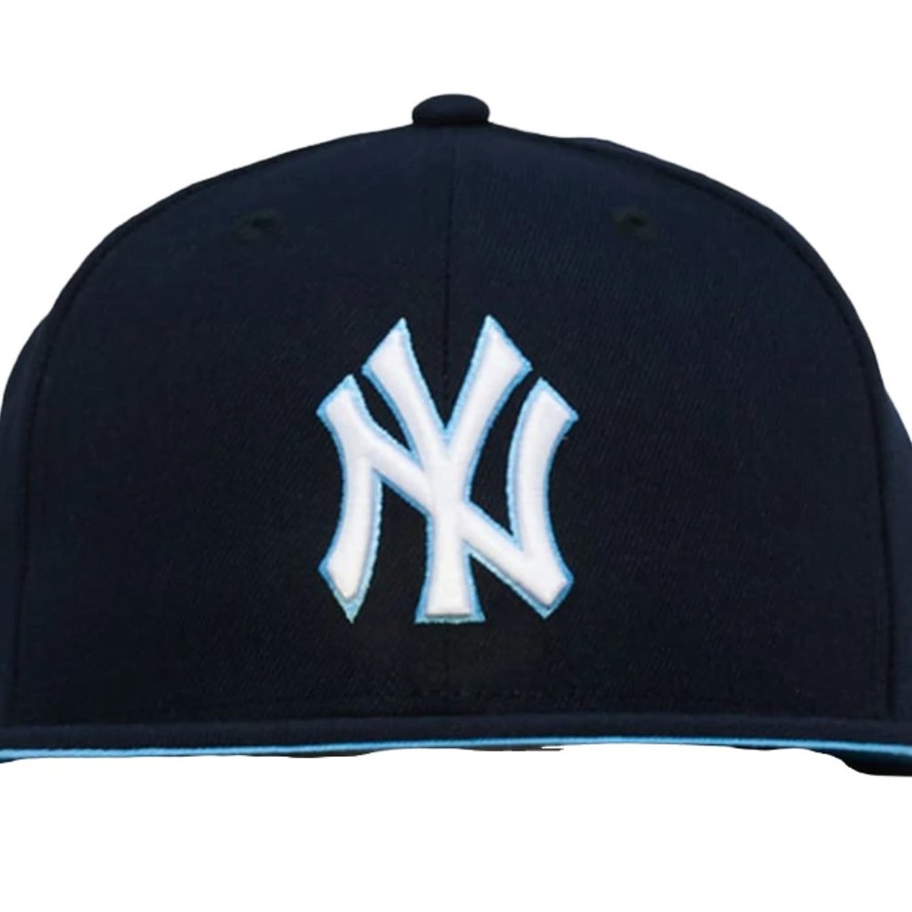 New Era New York Yankees 59FIFTY Fitted Hat 99 WS Side Patch 7 7/8 - Picture 2 of 6